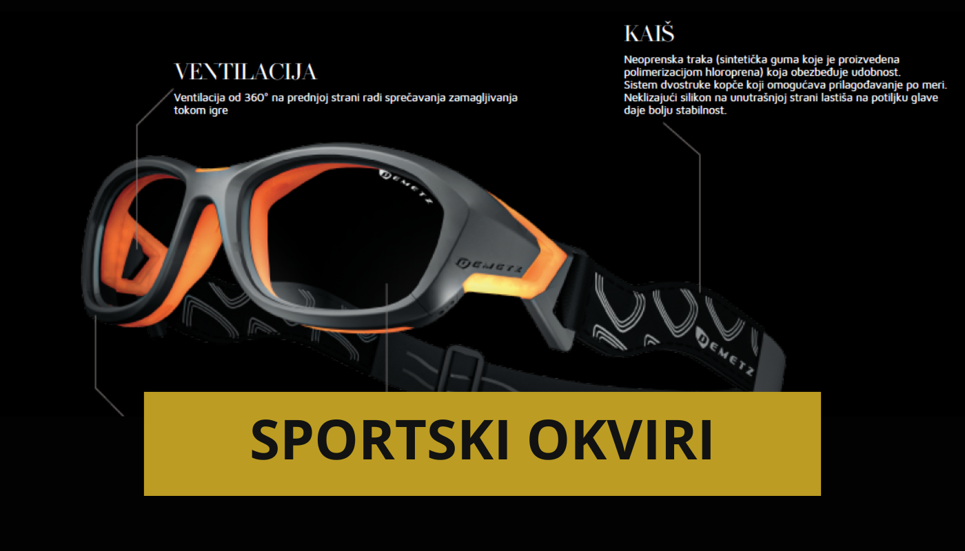 SPORTSKI OKVIRI OPTIKA NIS NIOPTIK